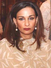 Sherry Rehman, information minister, Pakistan